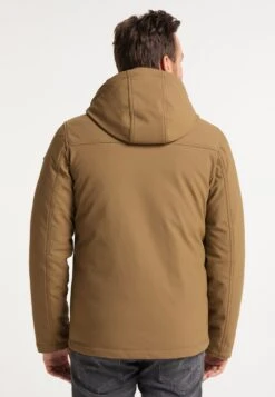 ICEBOUND Winterjassen Winterjas Heren Donkerbeige -Jack & Jones Winkel d01663fe1476691418d0155c7569f995