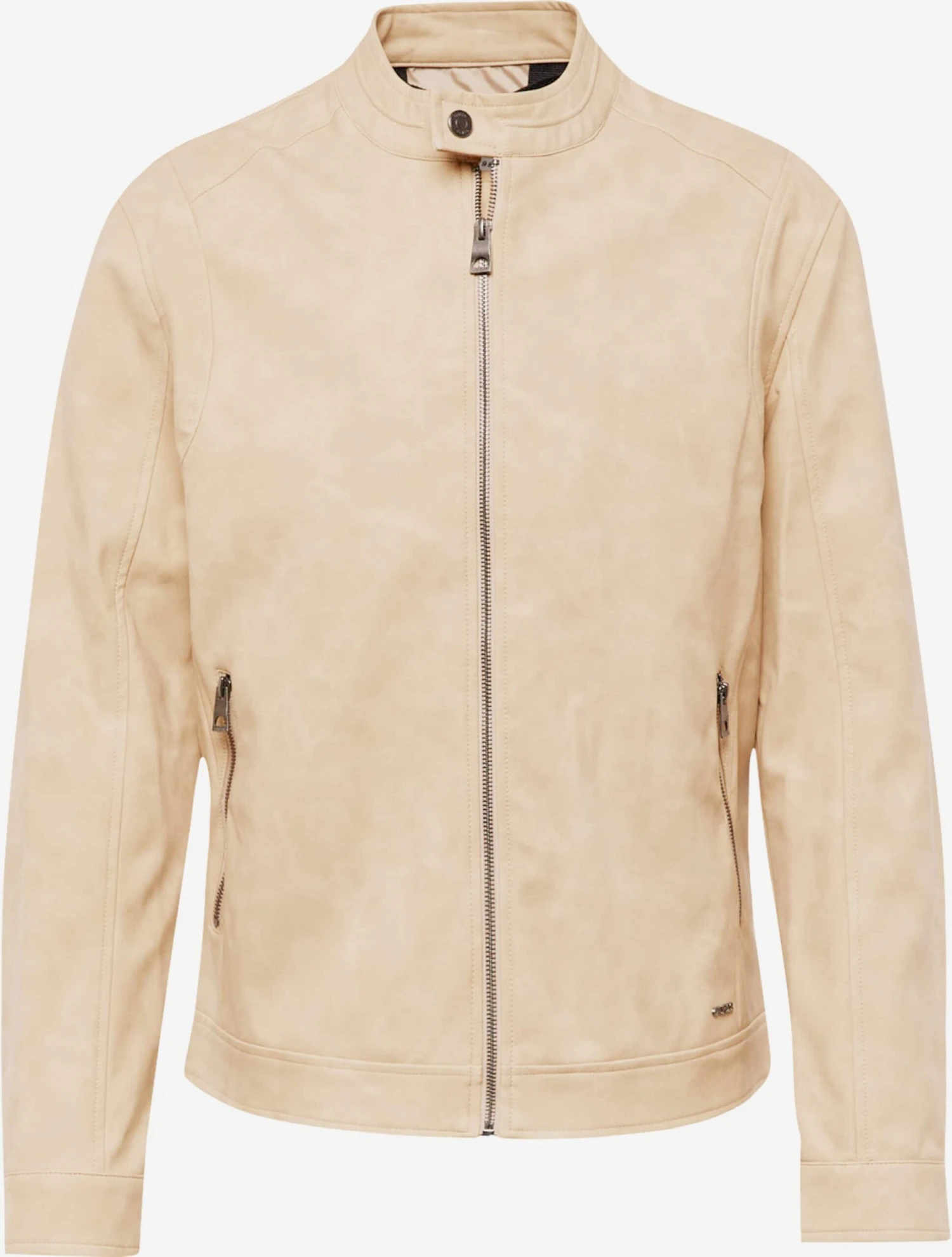 Guess Leren Jassen Tussenjas Heren Sand 3 Guess Leren Jassen Tussenjas Heren Sand