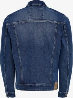 Only & Sons Spijkerjassen Tussenjas Come Heren Blauw -Jack & Jones Winkel e26cf24a29e41b5408471666b01a5a33
