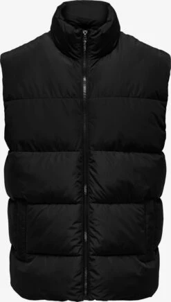 Only & Sons Bodywarmers Bodywarmer Melvin Heren Zwart