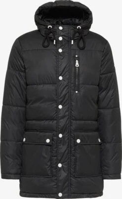 Parkas Winterparka Heren Zwart