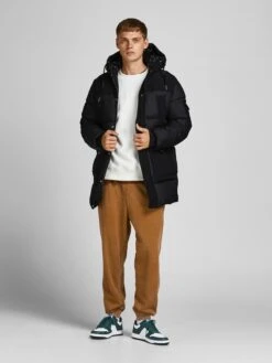Jack & Jones Parkas Winterparka Jorpanden Heren Zwart -Jack & Jones Winkel e3366139489323b4fffa8a0075f49987