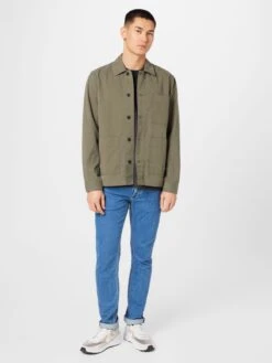 Minimum Tussenjassen Regular Fit Tussenjas REST Heren Kaki -Jack & Jones Winkel e47754618ac3ea744be175560802358f