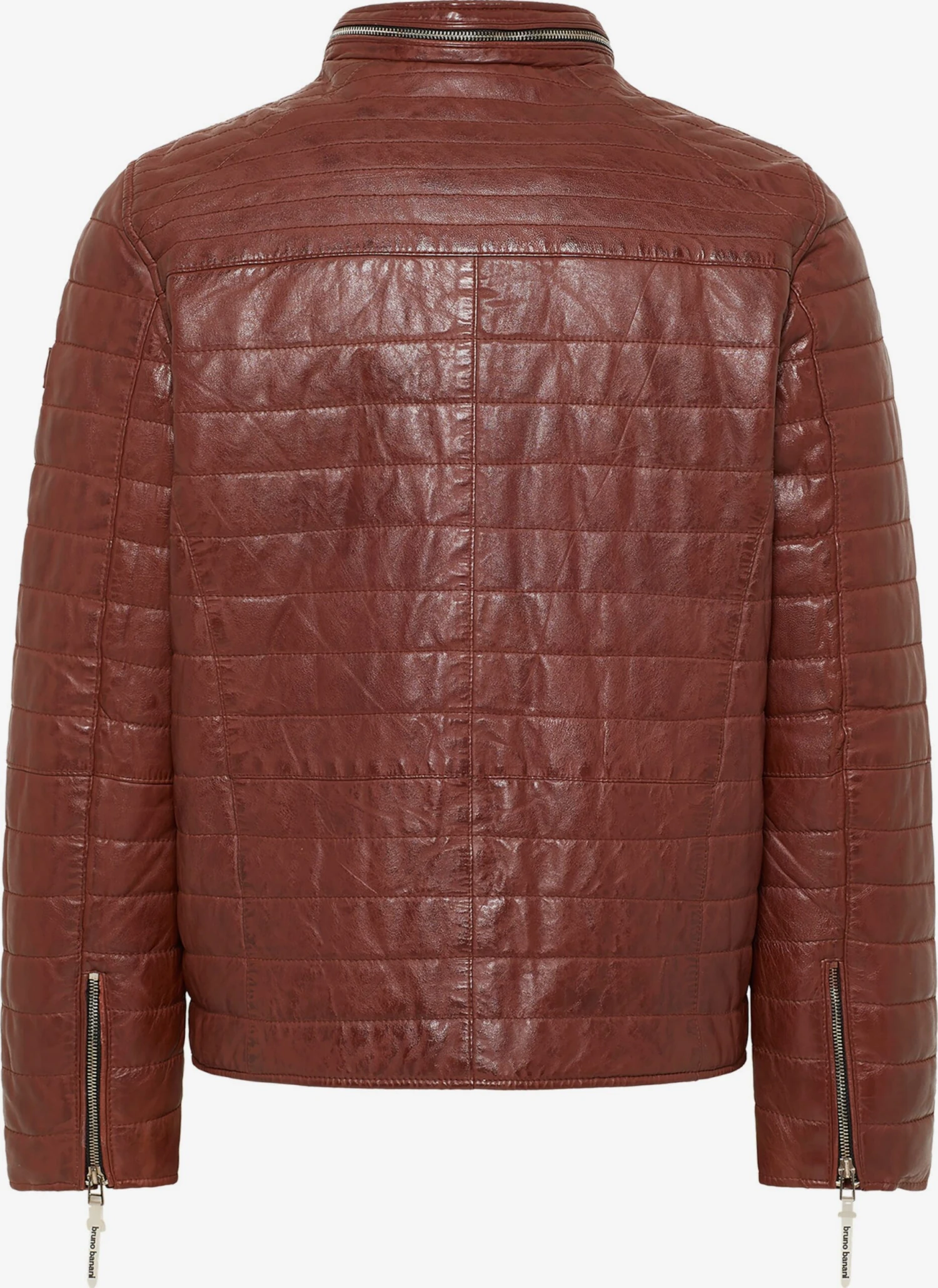 Bruno Banani Leren Jassen Tussenjas Stephan Heren Bruin 4 Bruno Banani Leren Jassen Tussenjas Stephan Heren Bruin - Afbeelding 2