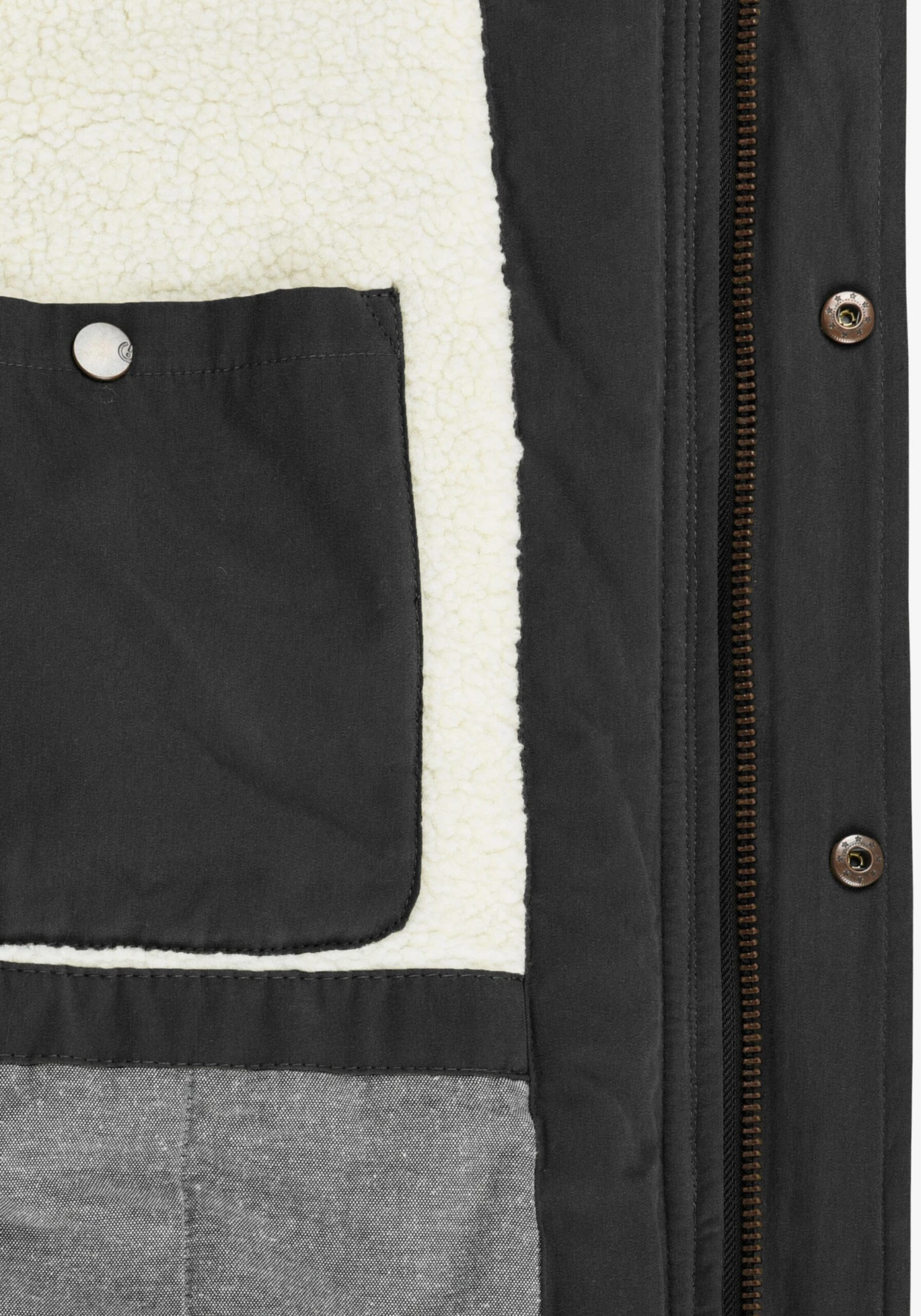 Parkas Winterparka SOLID Dry Parka Heren Zwart 9 Parkas Winterparka SOLID Dry Parka Heren Zwart - Afbeelding 7