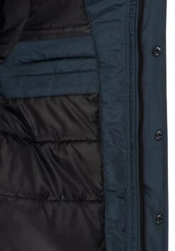 Solid Parkas Winterparka Heren Blauw / Navy / Donkerblauw -Jack & Jones Winkel e737945fb4a8144bd24efa8b69127b7b