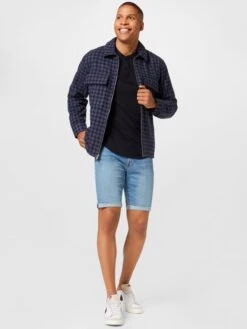 Abercrombie & Fitch Tussenjassen Tussenjas Heren Indigo -Jack & Jones Winkel e98b668f11d03d8eda47833d5e491af3