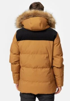 Indicode Jeans Parkas Winterparka Hexyl Heren Bruin -Jack & Jones Winkel ee0cd4032579a2de04643e036c35daff