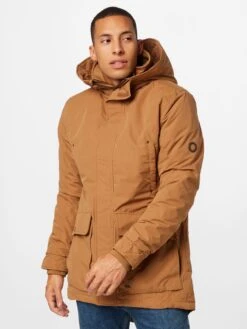 Parkas Winterparka RonAK Heren Lichtbruin -Jack & Jones Winkel f0267e988b590b256a041c875bc40bf5