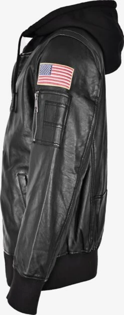 Top Gun Leren Jassen Tussenjas TG20212111 Heren Zwart -Jack & Jones Winkel f0eec817042793827a91b96a4898884a