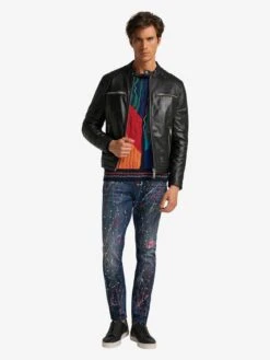 CARLO COLUCCI Leren Jassen Tussenjas Bento Heren Zwart 9 CARLO COLUCCI Leren Jassen Tussenjas Bento Heren Zwart -Jack & Jones Winkel f15ecfe03e57d1b4f82132858f282997