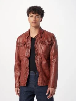 Freaky Nation Leren Jassen Tussenjas Aalborg Heren Roestbruin 9 Freaky Nation Leren Jassen Tussenjas Aalborg Heren Roestbruin -Jack & Jones Winkel f45acba7b9c7dd683831613ed76446c6