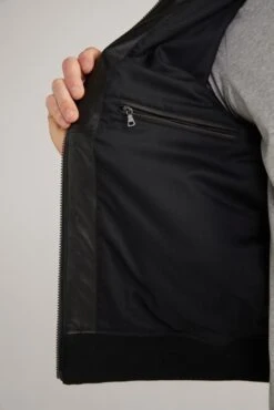 Joop Jeans Leren Jassen Tussenjas Icos Heren Zwart -Jack & Jones Winkel f4708515cdd1878348e464f0b5be7b7a