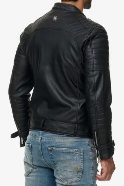 Leren Jassen Tussenjas Missouri Heren Zwart -Jack & Jones Winkel f6b4d72f99d16e81f503256c02db6063