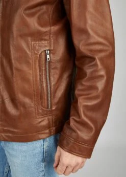 Bugatti Leren Jassen Tussenjas Heren Cognac -Jack & Jones Winkel fb26070d67d0aa0f207d6900d57a07e5