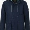 Parkas Winterparka Casten Heren Donkerblauw