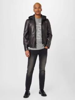 GIPSY Leren Jassen Tussenjas Splesh Heren Antraciet 11 GIPSY Leren Jassen Tussenjas Splesh Heren Antraciet -Jack & Jones Winkel fc85f858c577207e0c57579ecc9d49e3