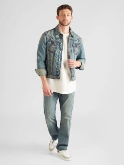 True Religion Spijkerjassen Tussenjas JIMMY Heren Blauw -Jack & Jones Winkel ff09eb49bd12394b59fba3115c5426a7